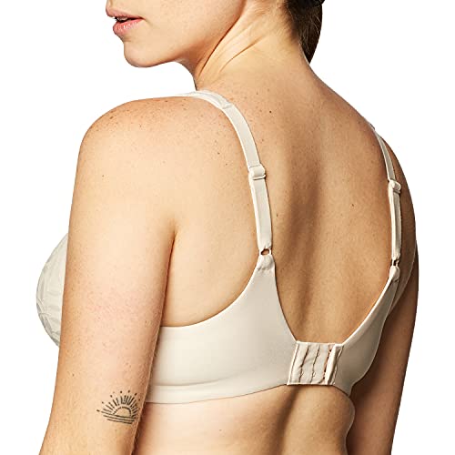 Olga Women's Sheer Leaves Minimizer Bra, Butterscotch, 36C - Image 3