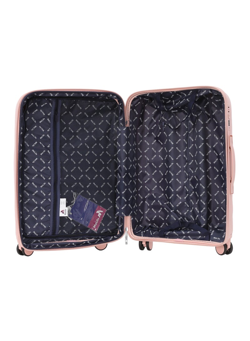 MELIFE 4-Piece Hardside Spinner Luggage Set with Cosmetic Case - Lightweight - Image 3