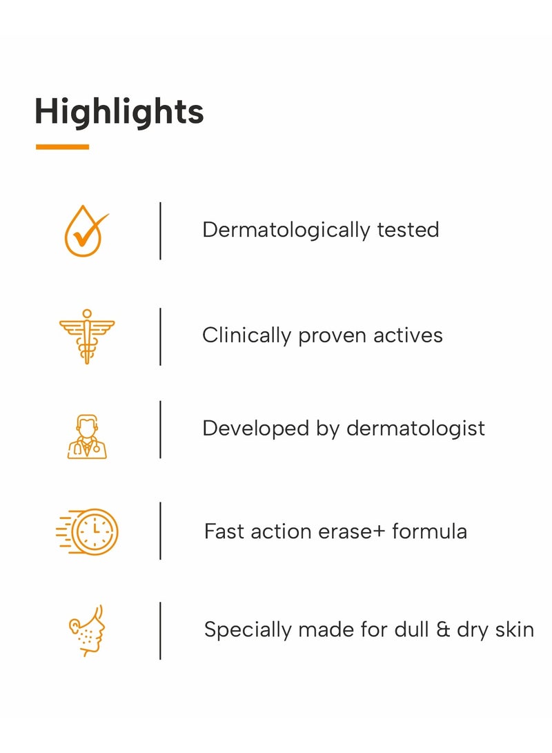 DERMATOUCH Anti Aging Serum Set - 10% Vitamin C Serum & 2% Hyaluronic Acid Serum | For Wrinkle, Firming, Hydration & Radiant Skin | Boost glow & Moisturize to Skin - 30ml + 30ml - Image 2