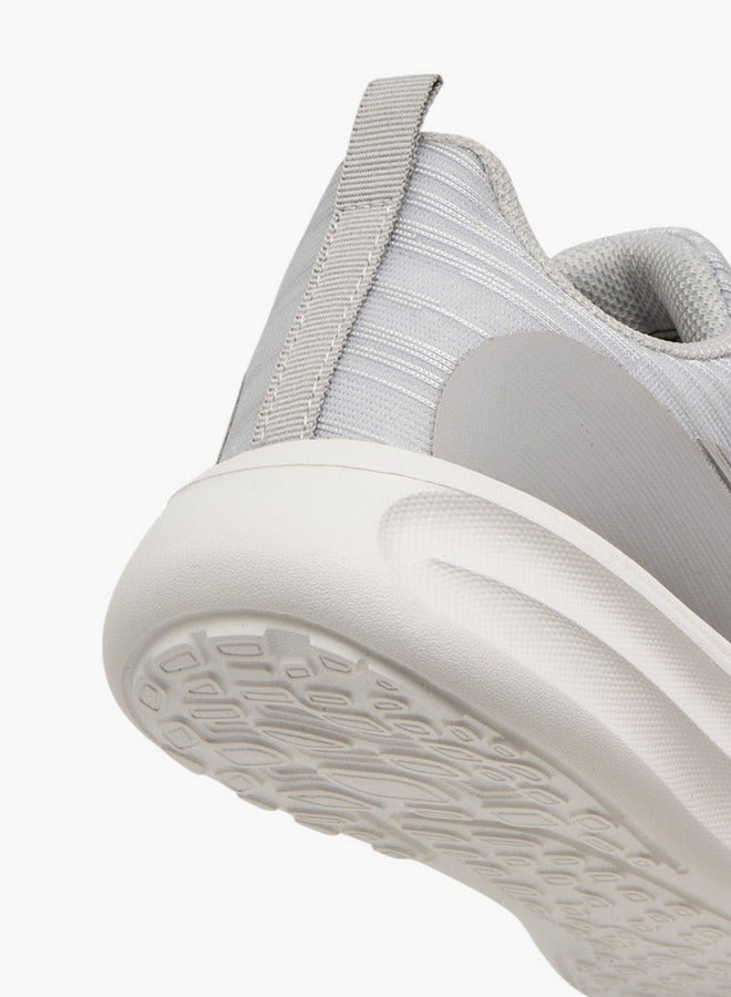 Kappa Boys' Panelled Sports Shoes with Hook and Loop Closure - Image 5