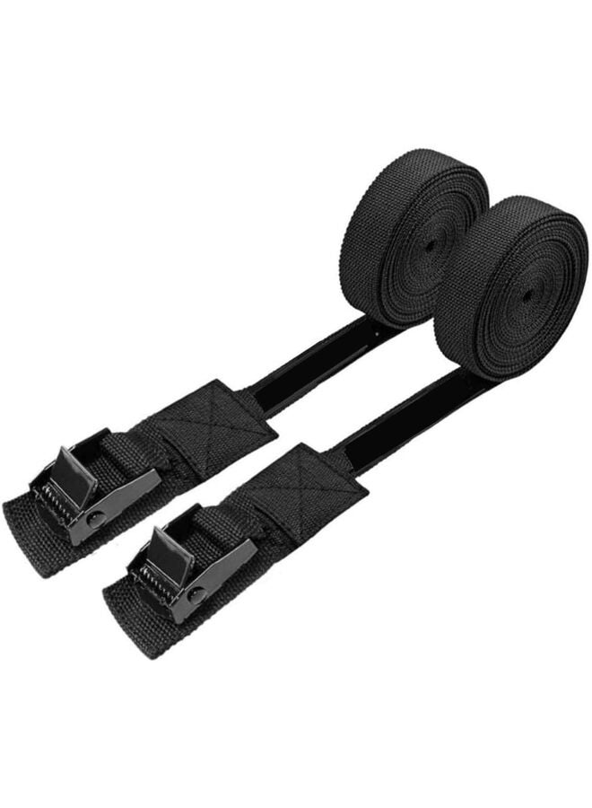 LAMAY 2 PCS Tie Down Straps for Roof Rack Padded Crossbars Holds Surfboards Kayaks Canoes Paddleboards - Image 1