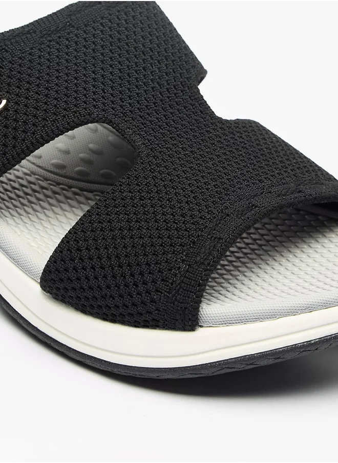 لو كونفورت Women Textured Slip-On Sandals