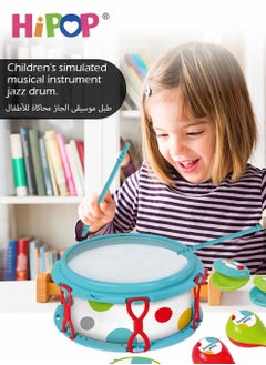 HIPOP Musical Toy Drum Set For Toddler,Early Sounding Educational Toy  - Image 2