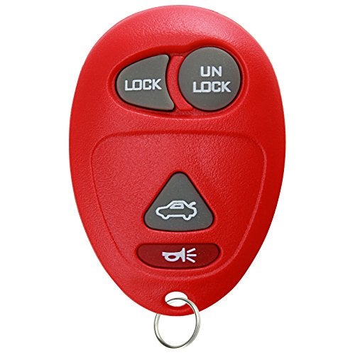 KeylessOption Keyless Entry Remote Control Car Key Fob Replacement for L2C0007T -Red - Image 1