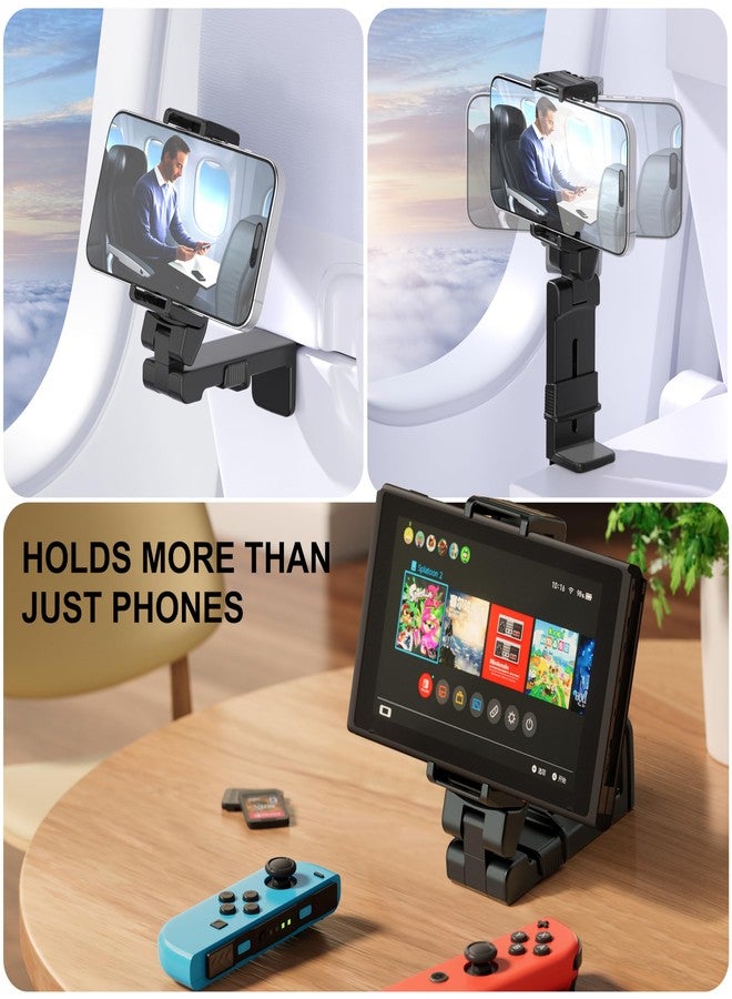 Perilogics 2025 Upgraded Travel Essentials Must Haves Airplane Phone Holder Mount. Improved Ergonomic Lever, Perfect for Long Flight, Cruise, Desk, Travel Gift for Content Creator - Image 2