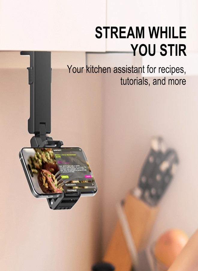 Perilogics 2025 Upgraded Travel Essentials Must Haves Airplane Phone Holder Mount. Improved Ergonomic Lever, Perfect for Long Flight, Cruise, Desk, Travel Gift for Content Creator - Image 4