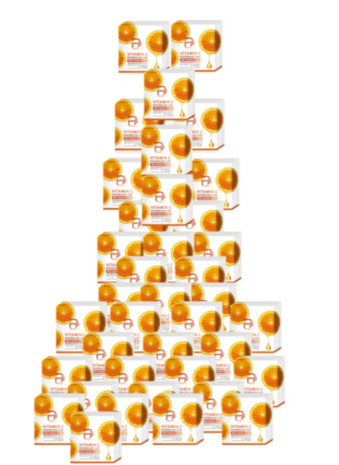 PYRON 38 Pieces Vitamin C Brightening And Anti-Aging Whitening Soap Orange 100grams  - Image 1