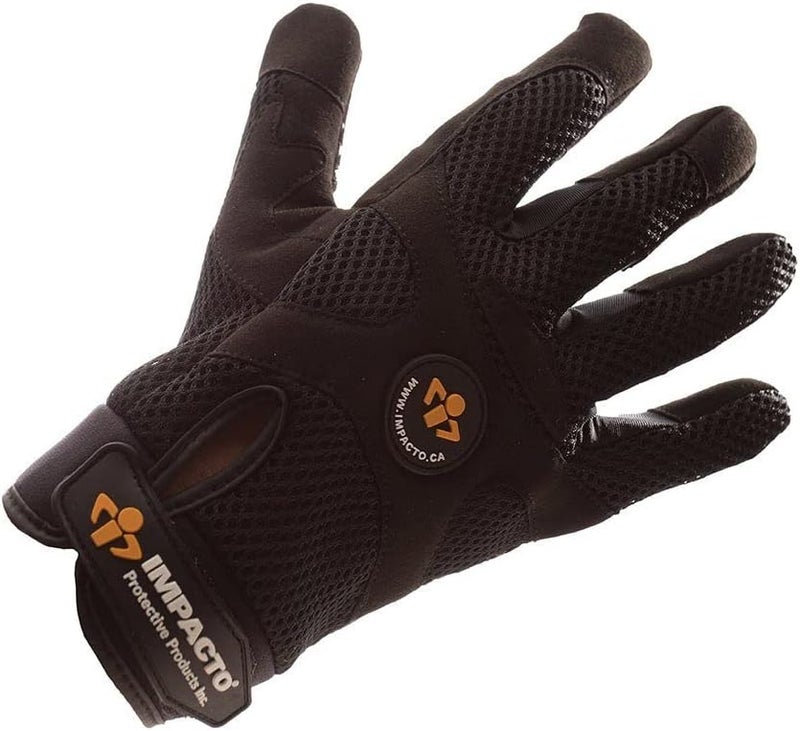 Impacto BG40850 Anti-Vibration Mechanic's Air Glove, Black Xlarge - Image 3