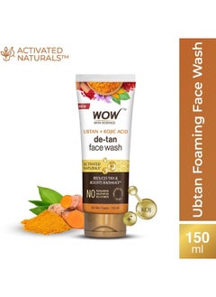 WOW Skin Science Ubtan + Kojic Acid De-Tan Face Wash  - Image 2