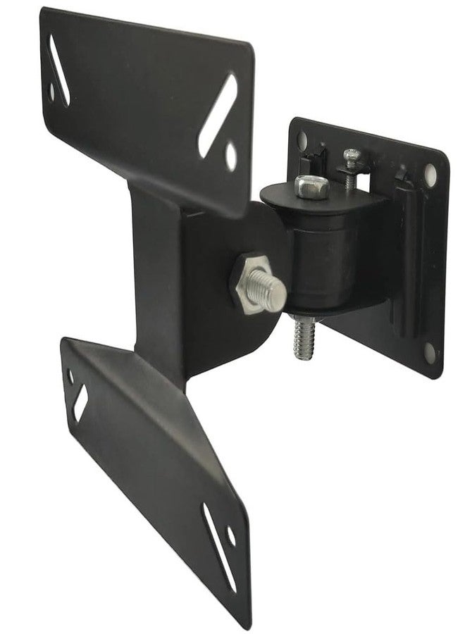 Yuarisx TV Monitor Wall Mount Tilt Swivel Small Bracket Fits 14 17 19 20 22 24 Inch LCD LED Flat Panel Screen - Image 1