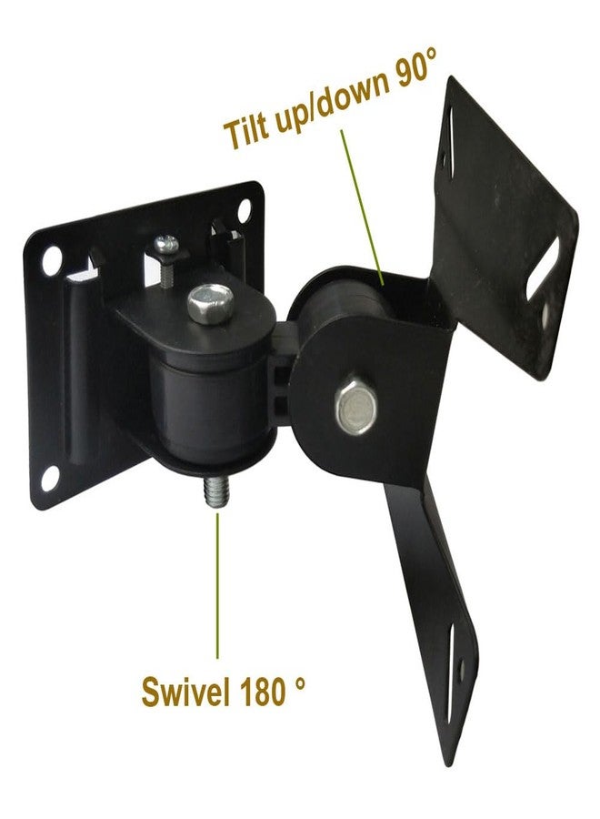 Yuarisx TV Monitor Wall Mount Tilt Swivel Small Bracket Fits 14 17 19 20 22 24 Inch LCD LED Flat Panel Screen - Image 4