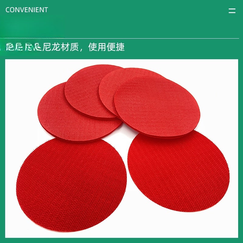 Carpet Marking Velcro Puzzle Game Kindergarten Student Training Fixed Point Marking Colorful Velcro Green 100mm green - Image 4