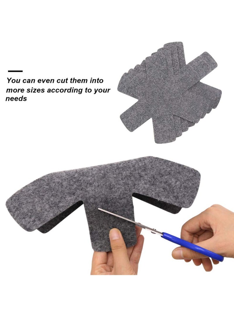 Bukela Pot and Pan Protectors, Set of 12 and 3 Different Size, Pot Dividers Pads/Stacking Pan Protectors/Pan Separators Pads for Protecting and Separating Pots and Pans - Image 4