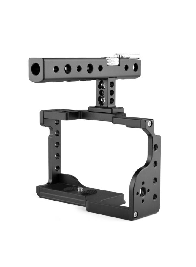 بولوز تنطبق على سوني A6600 / ILCE-6600 حماية الإطار مع إطار واحد + مقبض - Image 5