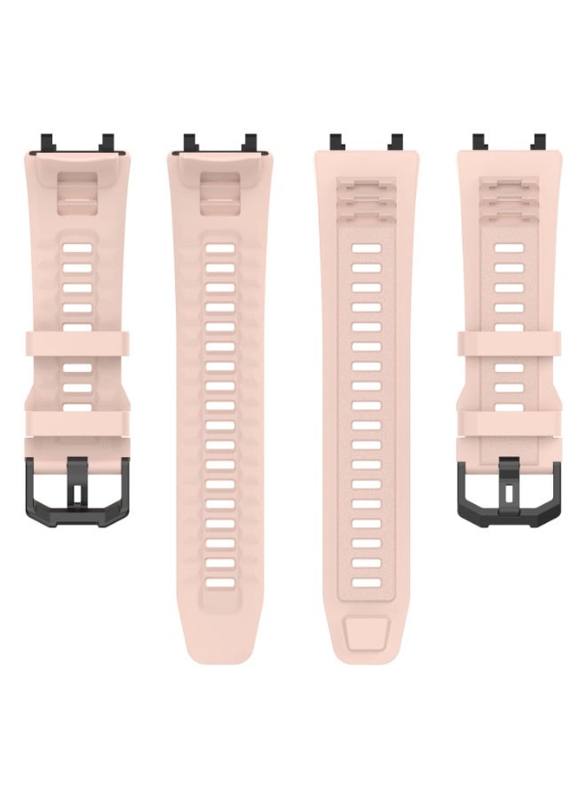 Replacement Watch Bands Compatible for Amazfit Active Edge A2212 Smartwatch Silicone Band Watch Strap Wristband Bracelet for Women Men (Pink) - Image 5
