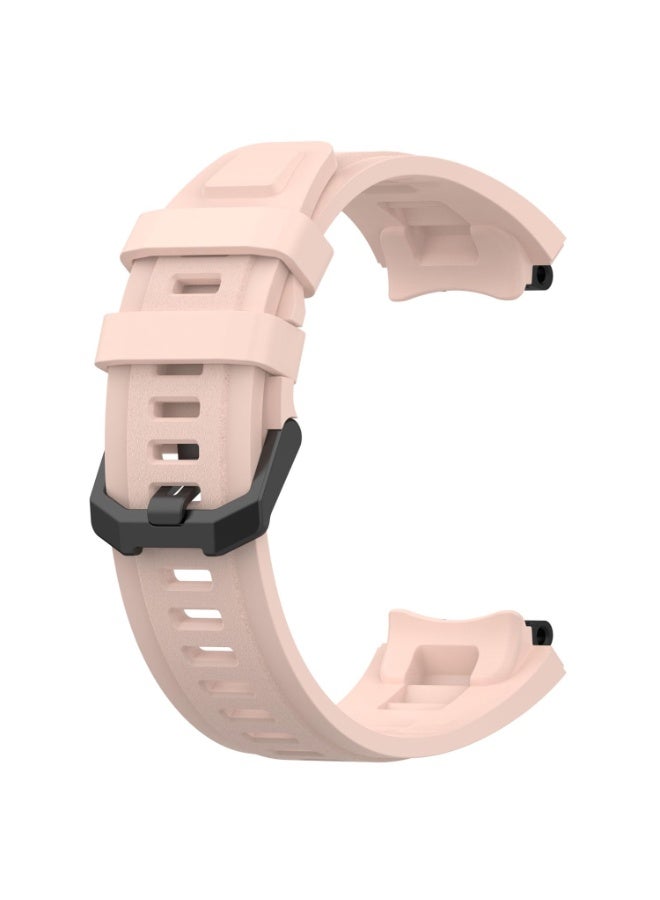 Replacement Watch Bands Compatible for Amazfit Active Edge A2212 Smartwatch Silicone Band Watch Strap Wristband Bracelet for Women Men (Pink) - Image 3