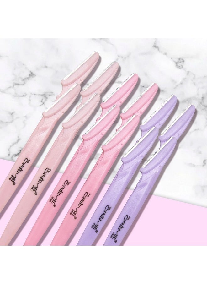 The Creme Shop Flawless Finish Precision Razors | Dermaplaning Tool For Face | Face Razors For Women | Stocking Stuffers For Women (Pack Of 12)  - Image 2