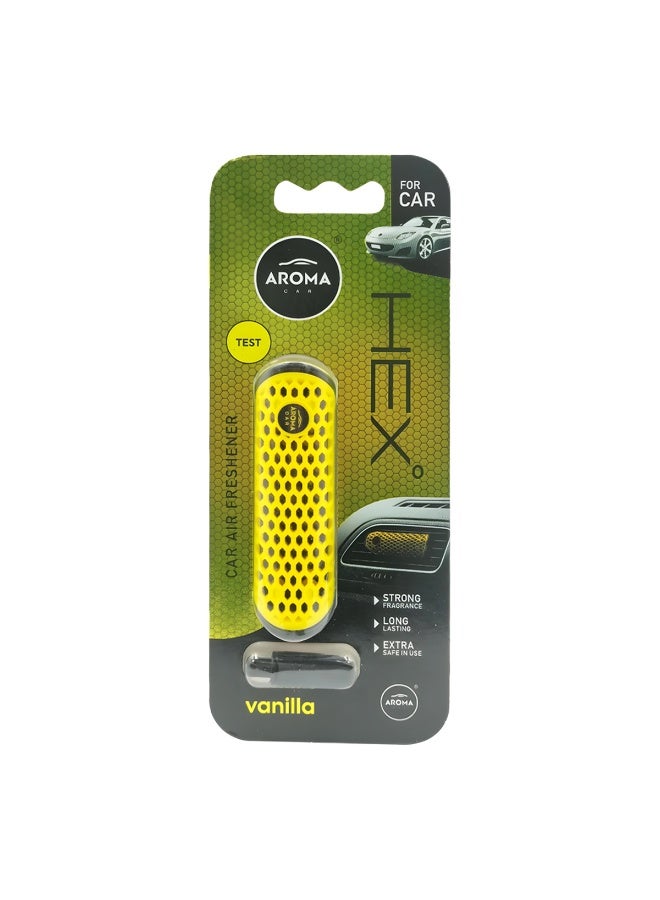 أروما معطر جو أروما كار هيكس فانيلا - رائحة طبيعية تدوم طويلاً - مقاوم للانسكاب، لا يحتاج إلى طاقة - يناسب معظم فتحات تهوية السيارة - تصميم آمن وأنيق - Image 2