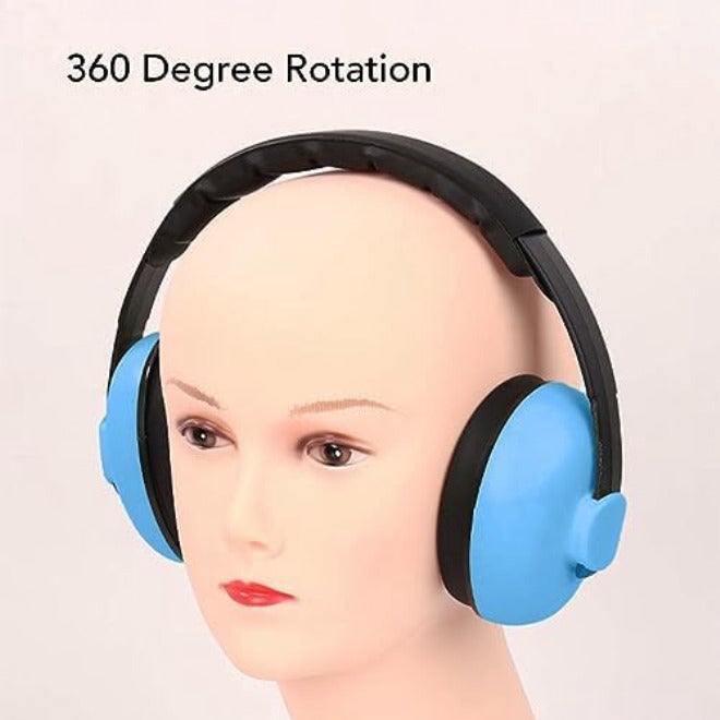 Noise Reduction Earmuffs, Large Ear Space, Wide Application, Foldable Design, Acoustic Headphones for Work - Image 4