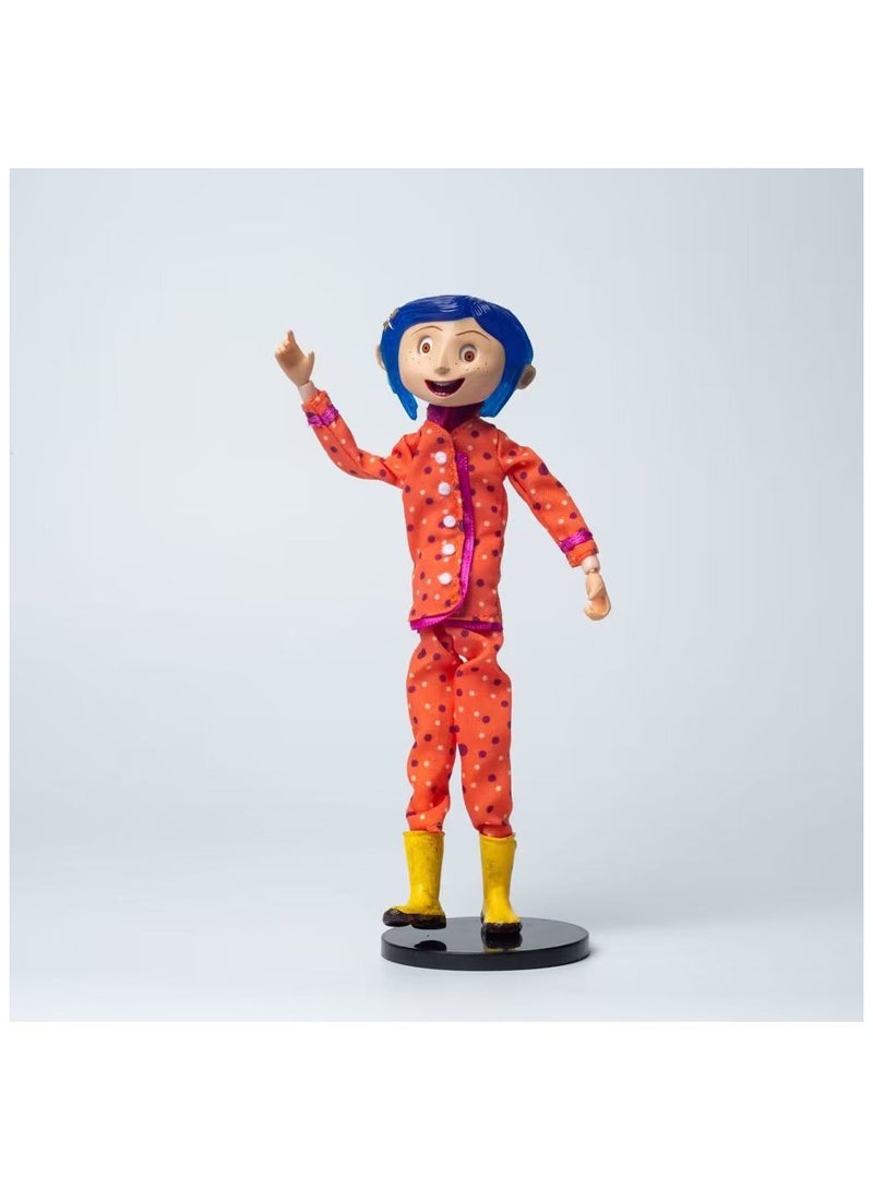 عام نسخة الفيلم، دمية كارولين الأم الشبحية بحجم 7 بوصات، إصدار البيجاما لثلاث أجيال مع بطانية ويد ممسكة - Image 4