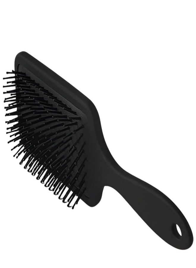 BLUSHIA Paddle Brush and Cushion Hair Brush - Large Square Air Cushion Paddle Brush with Ball Tip Bristles - Black Paddle Brush for Men - Image 5