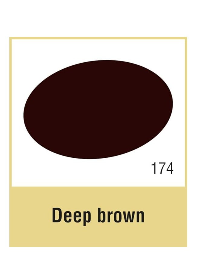TRG Shoe Cream # 174 Deep Brown 50ml - Image 2