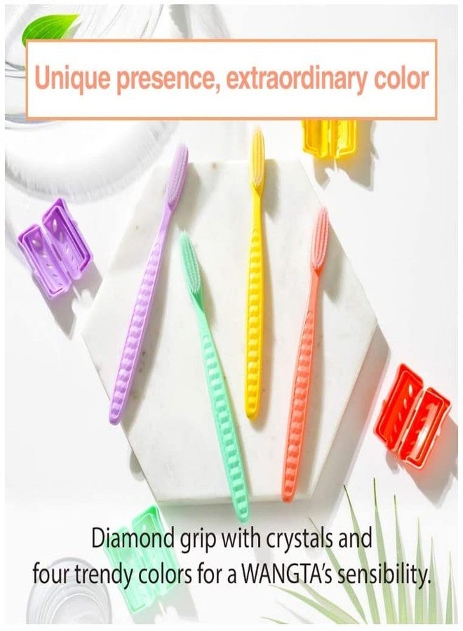 Samjung Wangta Soft Toothbrush, 6 Pack (Stone White) - Best Manual Toothbrush for Maximum, Efficient Cleaning and Sensitive Gums and Teeth - Image 5