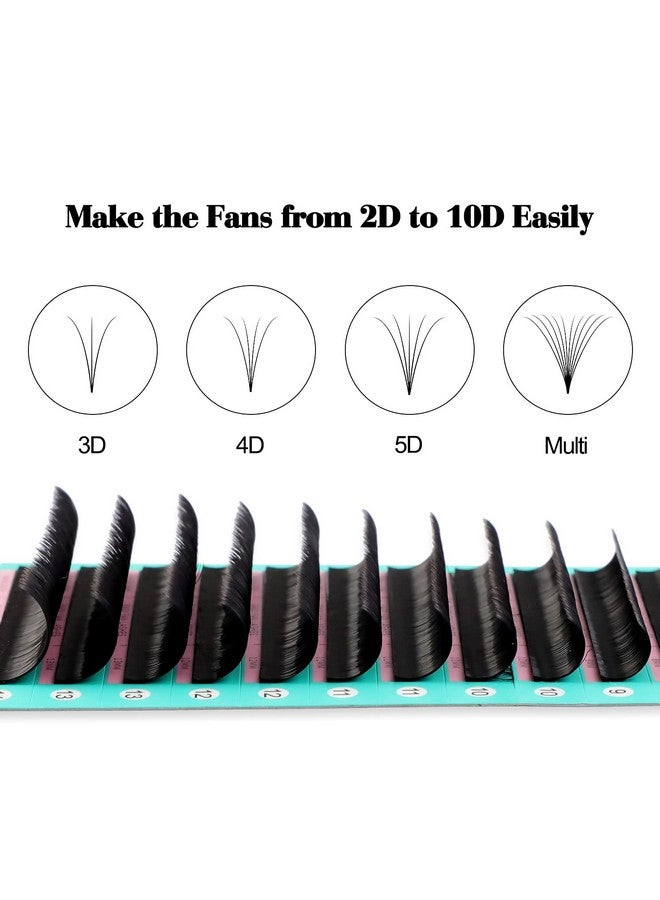VAVALASH Eyelash Extension Supplies C Curl 0.03 Rapid Volume Lash Extensions Easy Fan 3D 4D 5D 6D 7D 10D Automatic Blooming Flower Lashes Self Fanning Lashes Russian Volume Individual Lashes （C0.03815Mm） - Image 3
