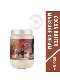 Skin Secrets Cocoa Butter Massage Cream With Cocoa Powder| Paraben Free, Creulty Free & Vegan (800Gm)  - Image 2