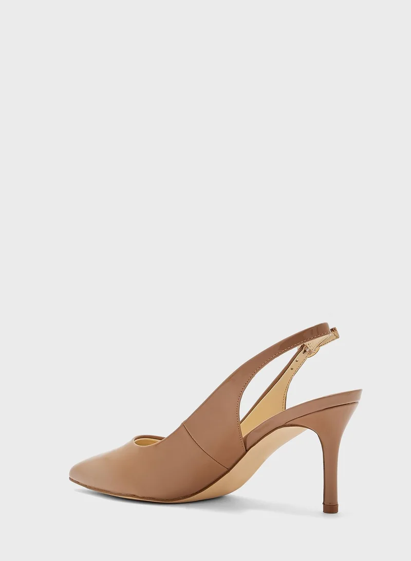 NINE WEST Pointed Toe Low Heel Pumps