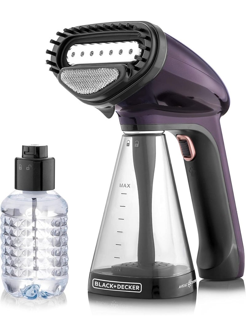 BLACK&DECKER Portable Garment Steamer With Universal Bottle Adaptor 1500W - Image 2