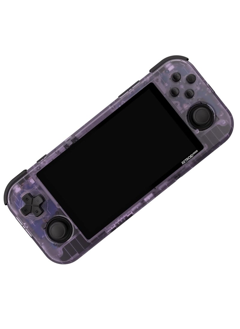 Generic - Retroid Pocket 3 Plus Retro Game Handheld Console, Retroid Pocket 3 Plus Android Game Console Multiple Emulators Console Handheld 4.7 Inch 16:9 Display 4500mAh Battery Classic Games (Purple) - Image 1