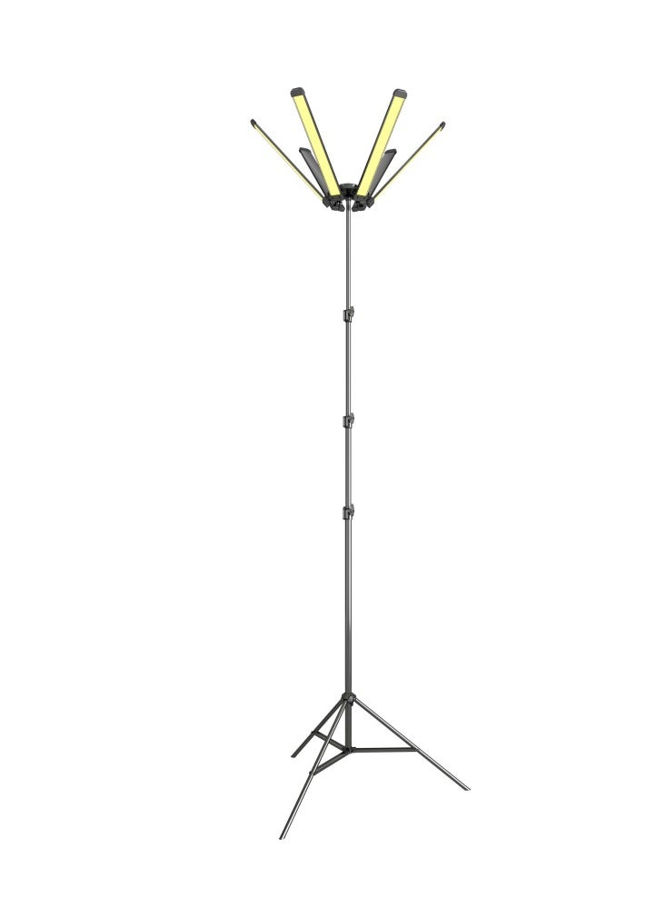 Toby's VIP 08 Pro ضوء التخييم الأفضل للحفلات الخارجية والنزهات والشواء في الصحراء، ضوء سانارا محمول متعدد الوظائف بقوة 120 وات، 6 قطع LED - Image 2