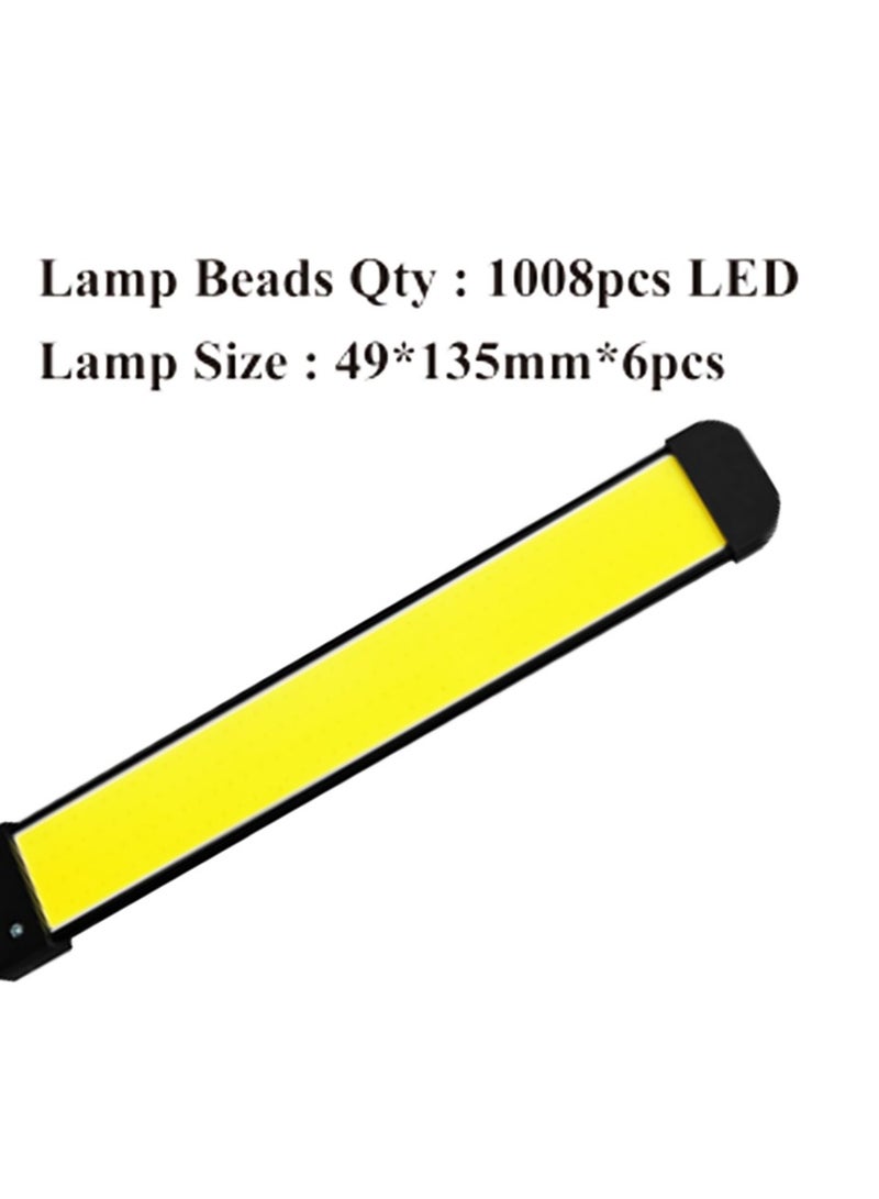 Toby's VIP 08 Pro ضوء التخييم الأفضل للحفلات الخارجية والنزهات والشواء في الصحراء، ضوء سانارا محمول متعدد الوظائف بقوة 120 وات، 6 قطع LED - Image 4