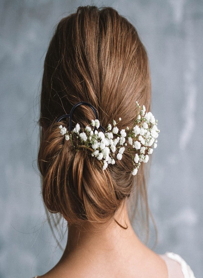 MIKIMIQI 12 Pcs Hair Side Combs for Women Accessories, Hair Fork Clips for Updo Bun, U-Shape Hair Combs for French Twist Teeth Hair Pin for Women Girls Vintage Hair Styling Accessories - Image 5