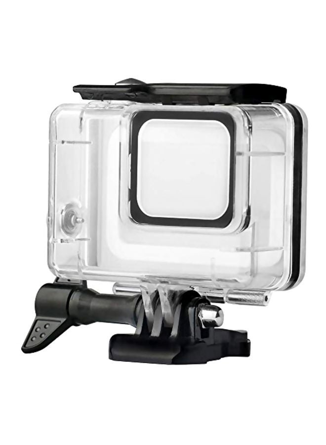 Loquat Waterproof Case With Hand Grip For GoPro Hero 7 Action Camera Clear/Black  - Image 1