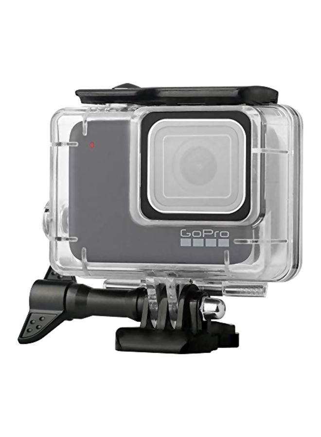Loquat Waterproof Case With Hand Grip For GoPro Hero 7 Action Camera Clear/Black  - Image 2