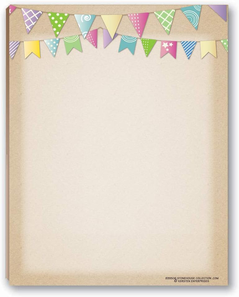 Stonehouse Collection Rustic Notepads - 4 Assorted Notepds - 50 Sheets Per Pad 4.25x5.5 inches (Rustic #2) - Image 3