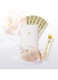 Bird'S Nest Essence Collagen Jelly Stick With Vitamin C Fish Collagen Peptides Anti Aging Maintain Skin Elasticity Immunity Support Japan Beauty Skin Care Secret Pineapple Flavor 7 Pcs