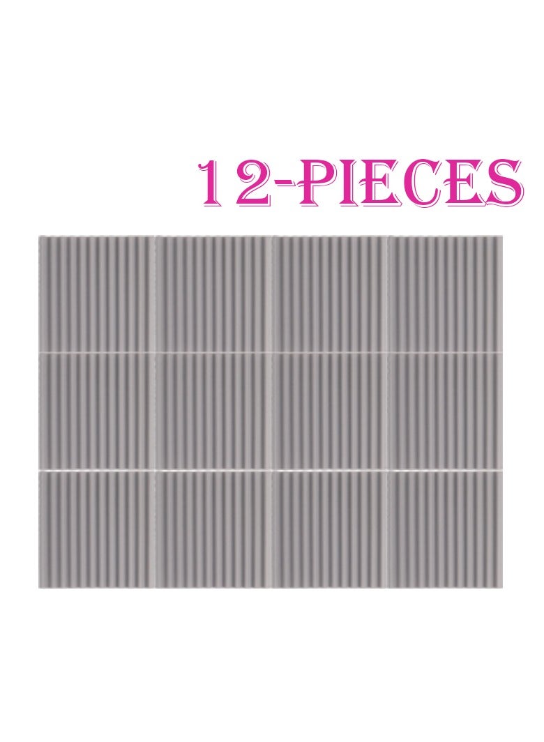 12-Piece Recording Studio Soundproof Wedge Foam - Image 1