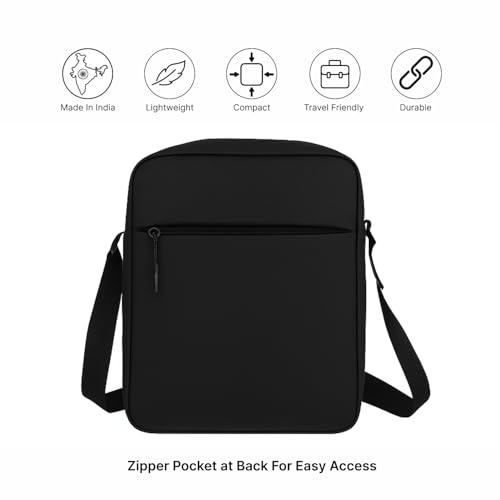 TRAVALATE Sling Bag for Men Women |Trendy Crossbody - Bag Chest Bag for Hiking Traveling Gifting Travel and Sports – Black - Image 4