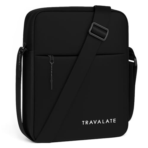 TRAVALATE Sling Bag for Men Women |Trendy Crossbody - Bag Chest Bag for Hiking Traveling Gifting Travel and Sports – Black - Image 1