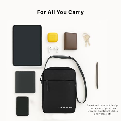 TRAVALATE Sling Bag for Men Women |Trendy Crossbody - Bag Chest Bag for Hiking Traveling Gifting Travel and Sports – Black - Image 5