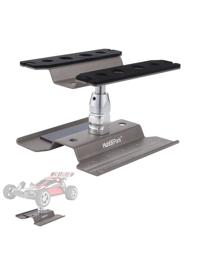 Hobbypark Rc Car Work Stand Aluminum Alloy For 1:10 1:12 1:16 1:18 Scale Trucks Buggies On Road Touring Drift - Image 1