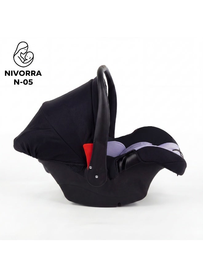 Nivorra Infant Car Seat & Portable Carrier with Side Impact Protection, Group 0+ Safety – Supports up to 13kg - Image 5