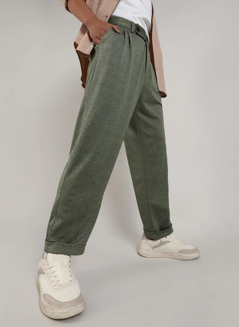 Lightweight - Tailored Heathered Trousers