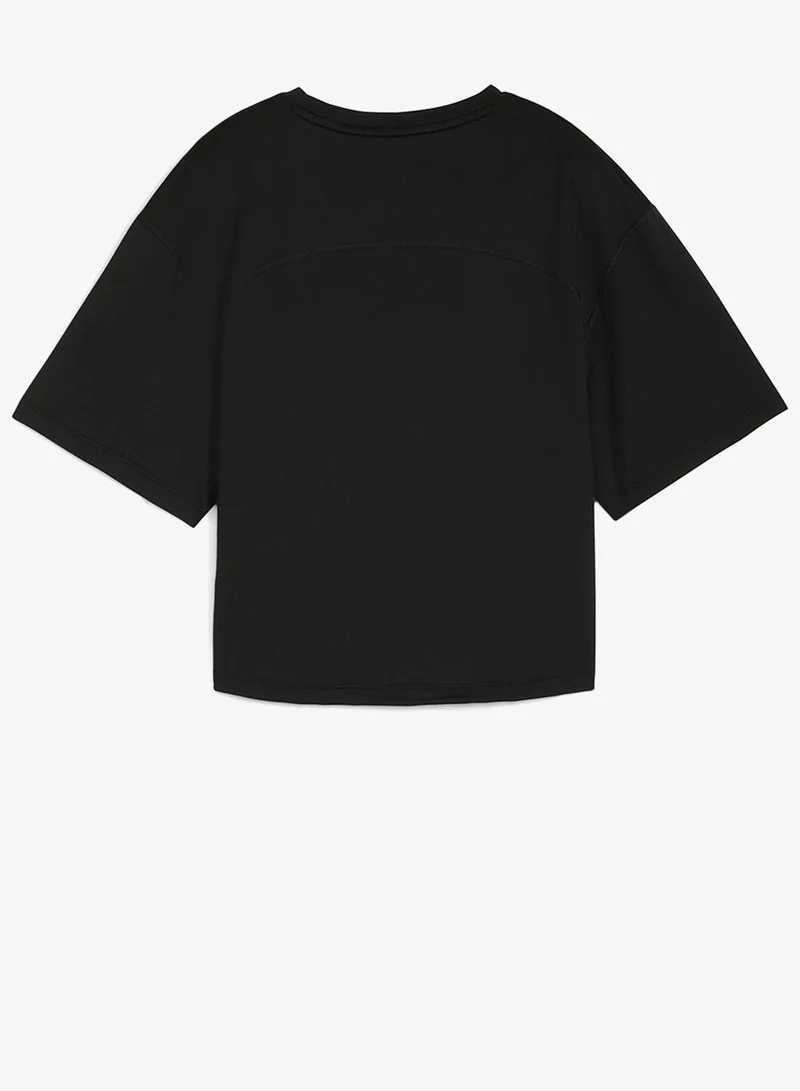 Puma PUMA Black W CLOUDSPUN RELAXED TEE for Women | Best Price UAE