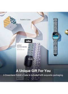 PITAKA pitaka Apple Watch Band Compatible with Apple Watch Ultra 2/Ultra/10/9/8/7/6/SE/5/4/3/2/1, Adjustable Apple Watch Ultra 2 Band, 100% Carbon Fiber Apple Watch Band - Mosaic  - Image 4