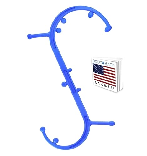 Body Back Buddy Classic USA Made Handheld Full Body Massage Cane Pressure & Trigger Point Massage Tool for Deep Tissue Pain Relief - Dual Massage Hooks for Back, Shoulder, Neck. Manual Back Massager - Image 1