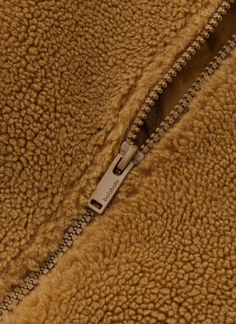 بالابالا جاكيت مبطن محبوك للأولاد